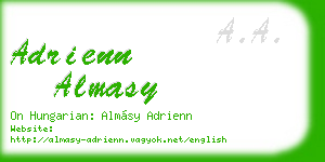 adrienn almasy business card
